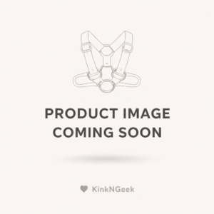 Bulldog Harness — 38 mm BioThane / Black Hardware