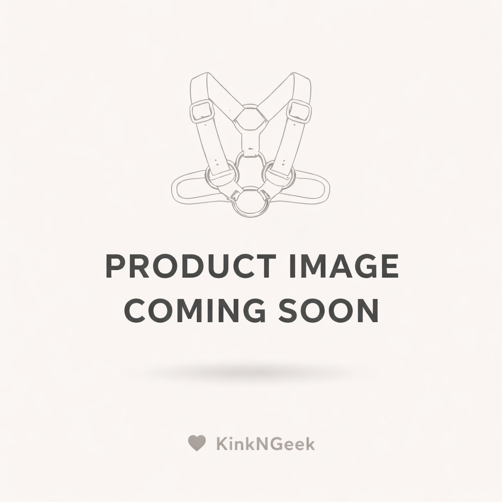 Bulldog Harness — 38 mm BioThane / Black Hardware